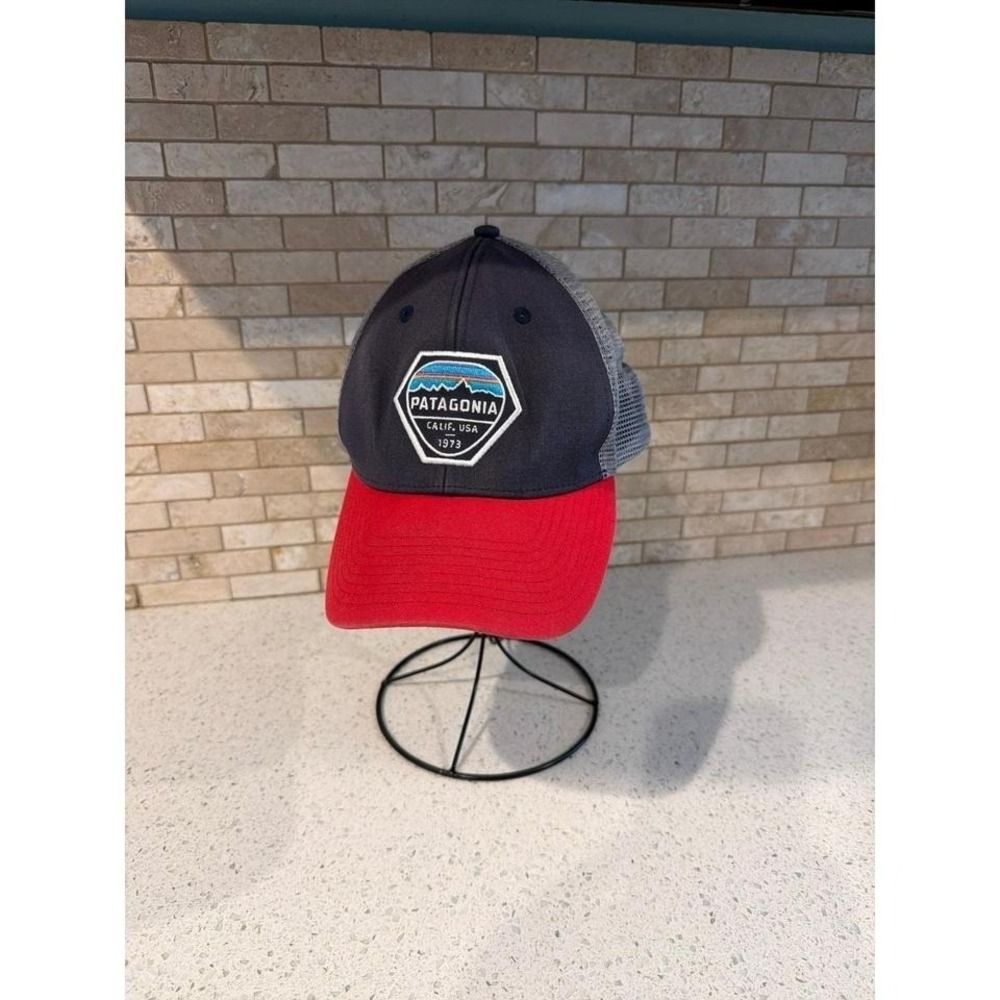 Patagonia Fitz Roy Hex Trucker‎ Hat Navy Blue